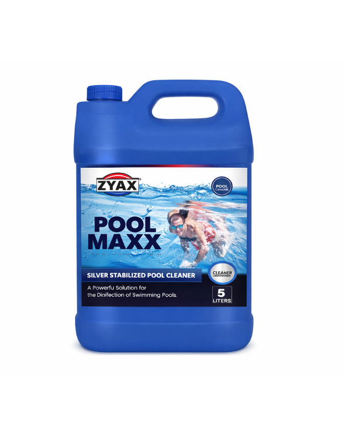 PoolMaxx 5 LITERS by ZYAX silver stabilized pool cleaner