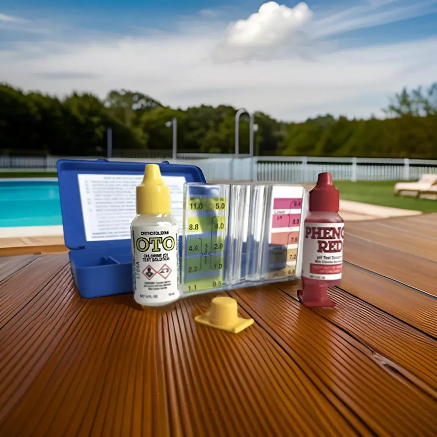 Aquatix Test Kit For Chlorine and PH