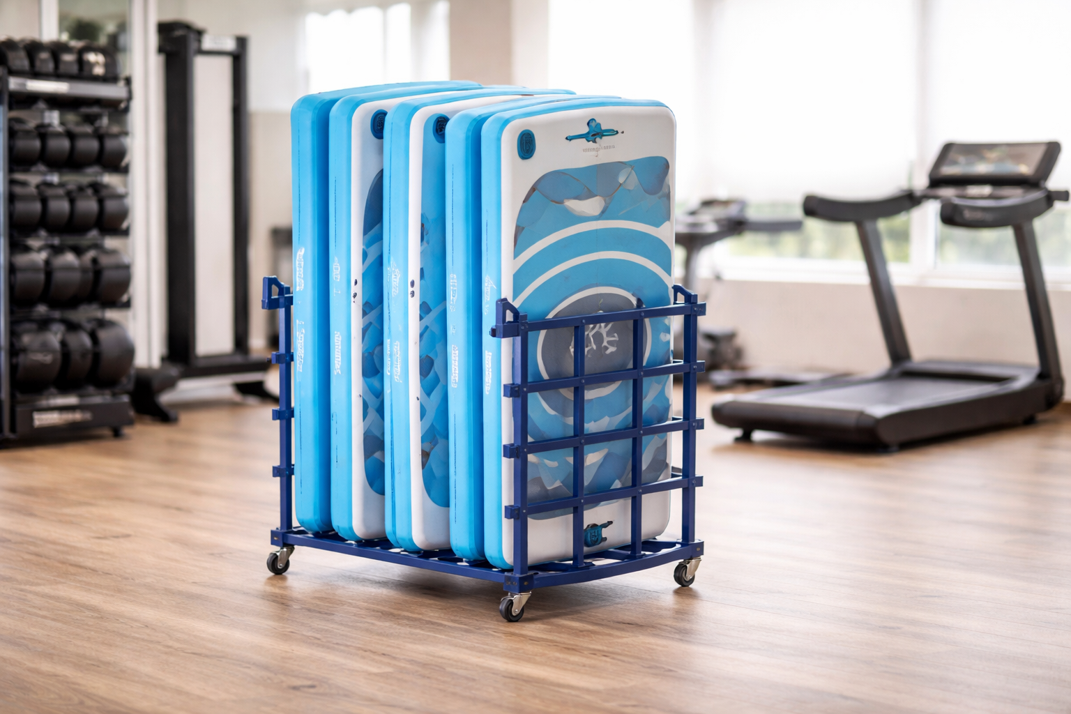 Water Flex Aquafitmat, Coach Mat,Storage cart P. 42