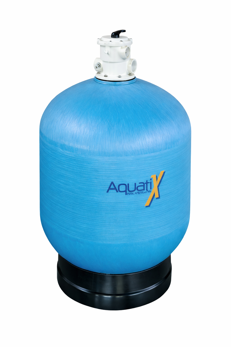 AquatiX 450mm Dia top mount filter with 1.5" MPV
